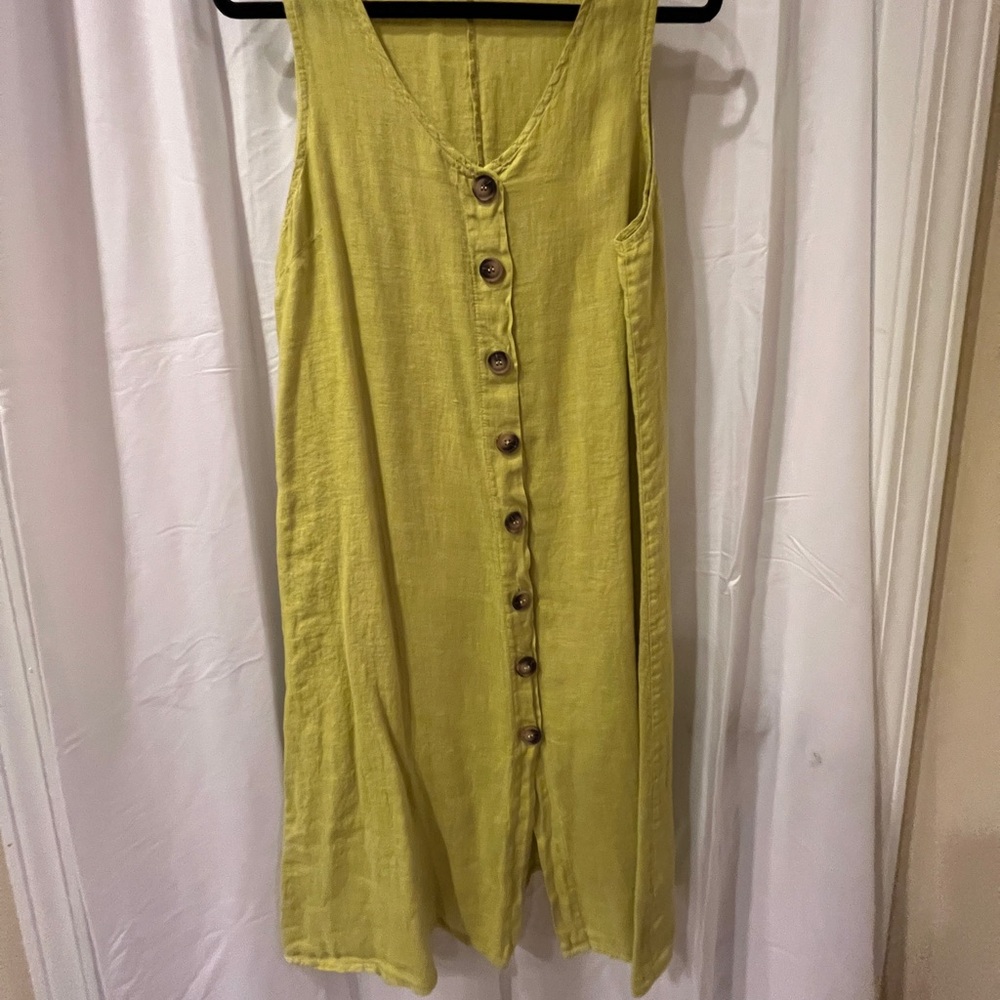 Valentina Naldi size XL Linen dress